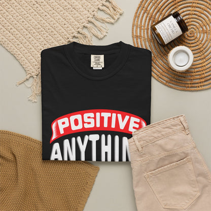Positive Vibes Unisex Garment-Dyed T-shirt