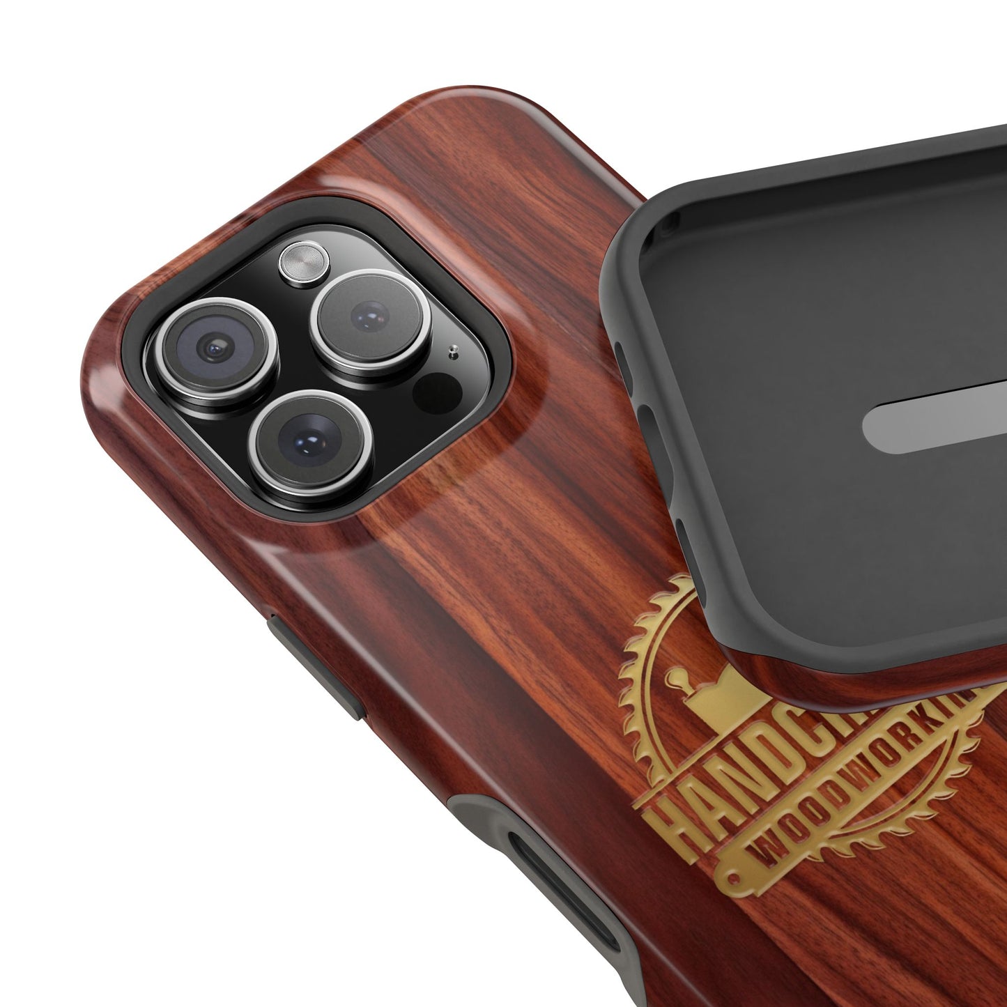 Woodworking Logo Magnetic iPhone Case