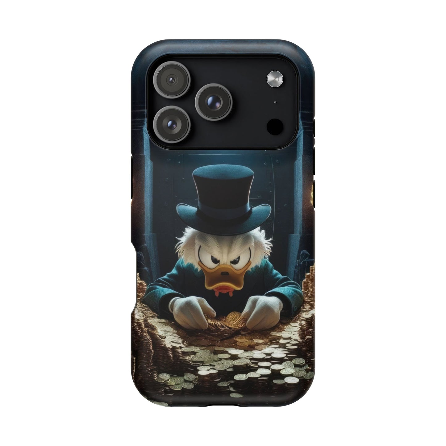 Magnetic Phone Case - Scrooge McDuck Design