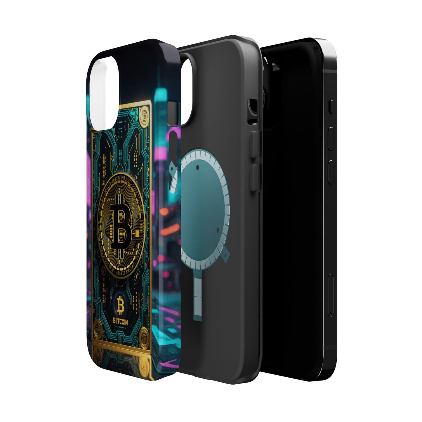 Bitcoin Magnetic Phone Case, Unique Phone Cover