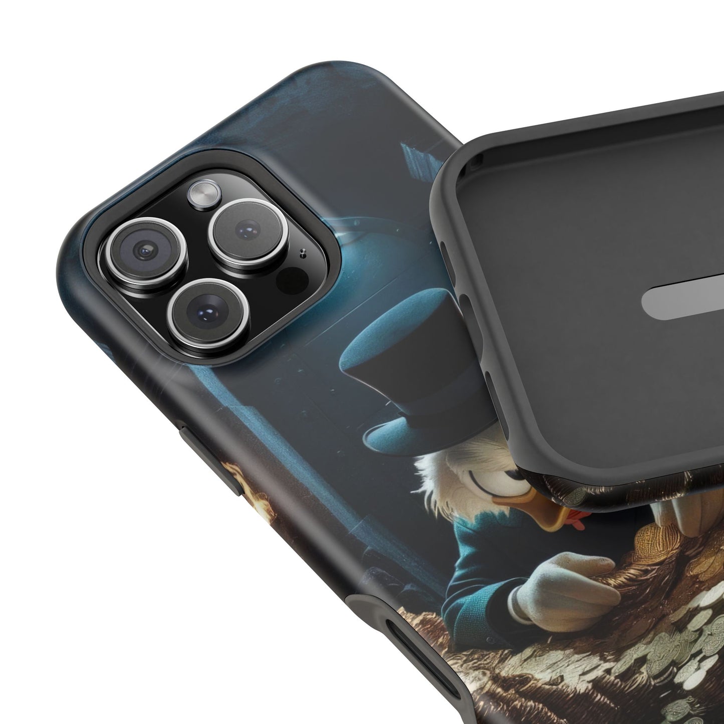 Magnetic Phone Case - Scrooge McDuck Design