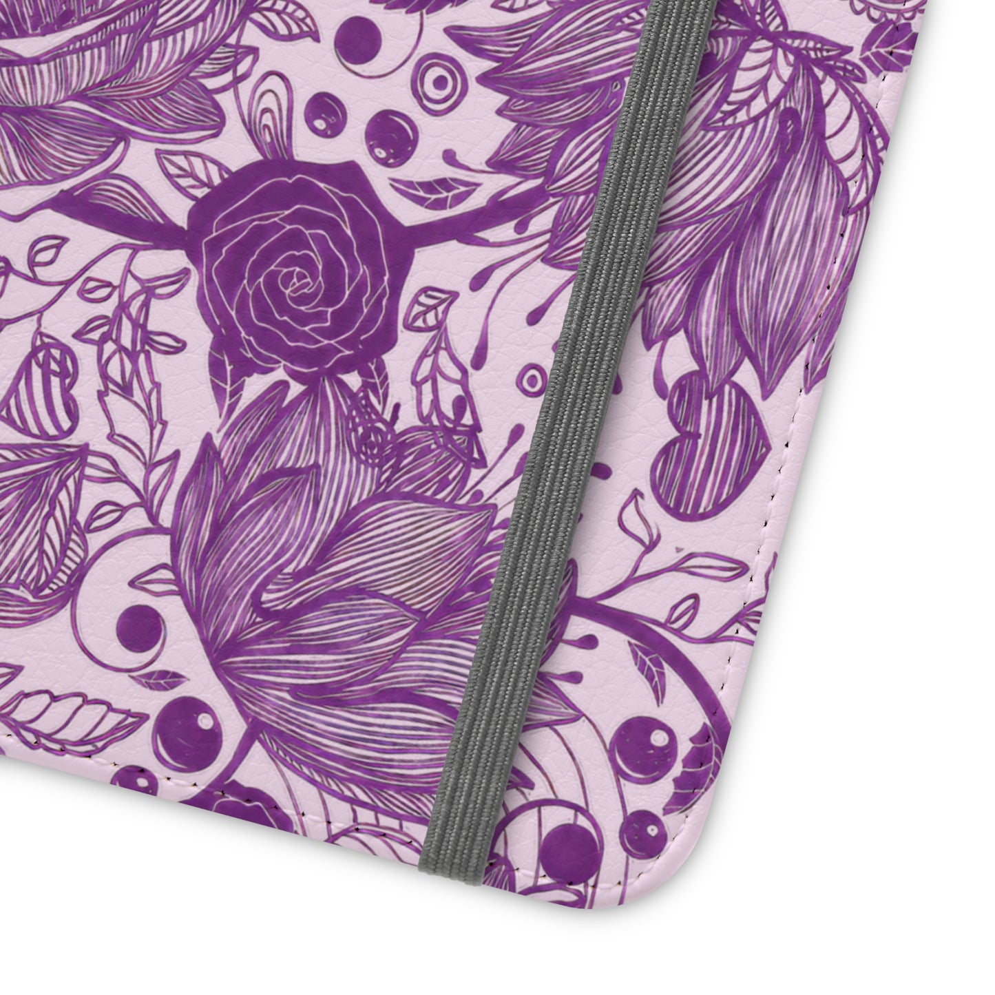 Graphical Garden: Purple Edition Flip Cases