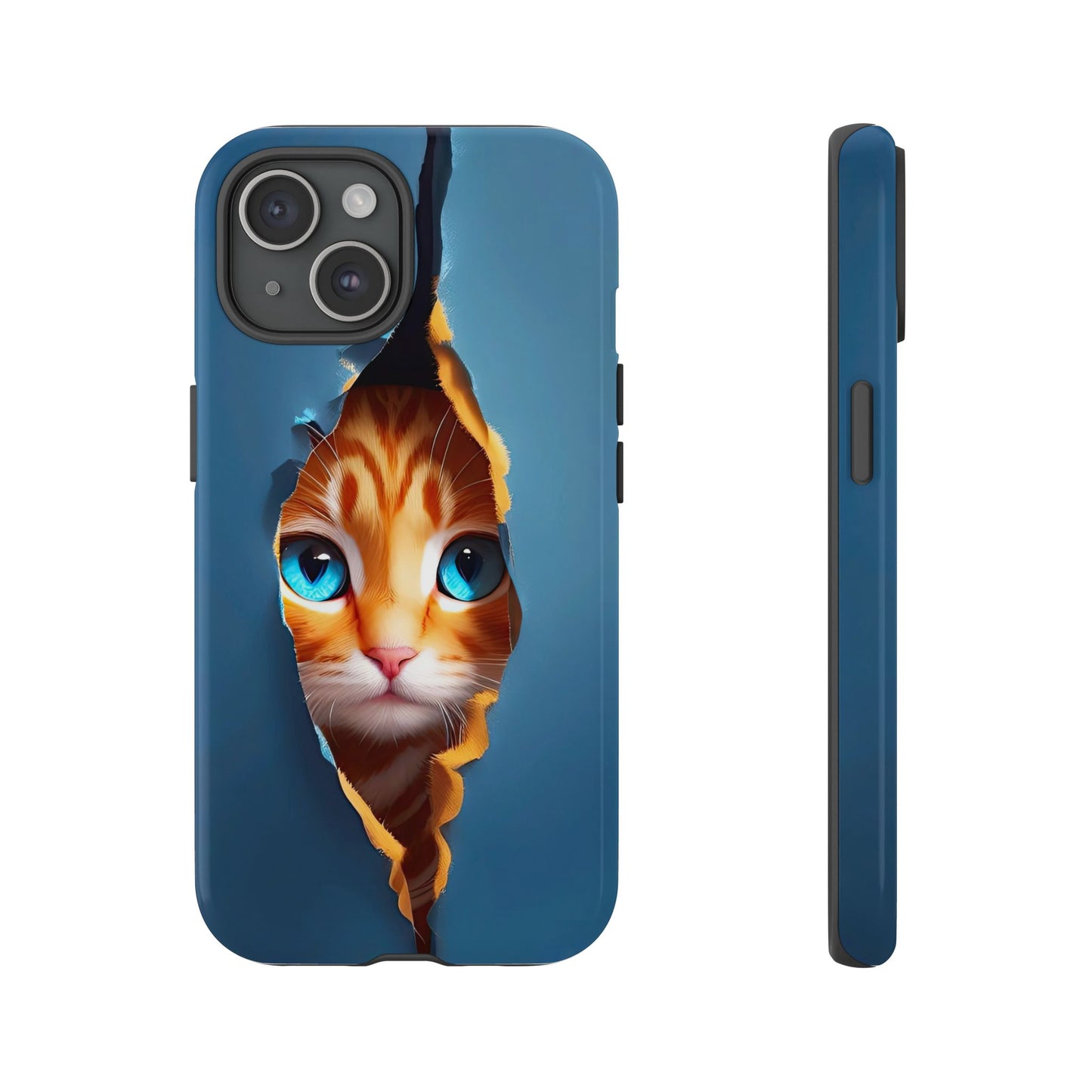 Curious Kitten Tough  Case for iPhone
