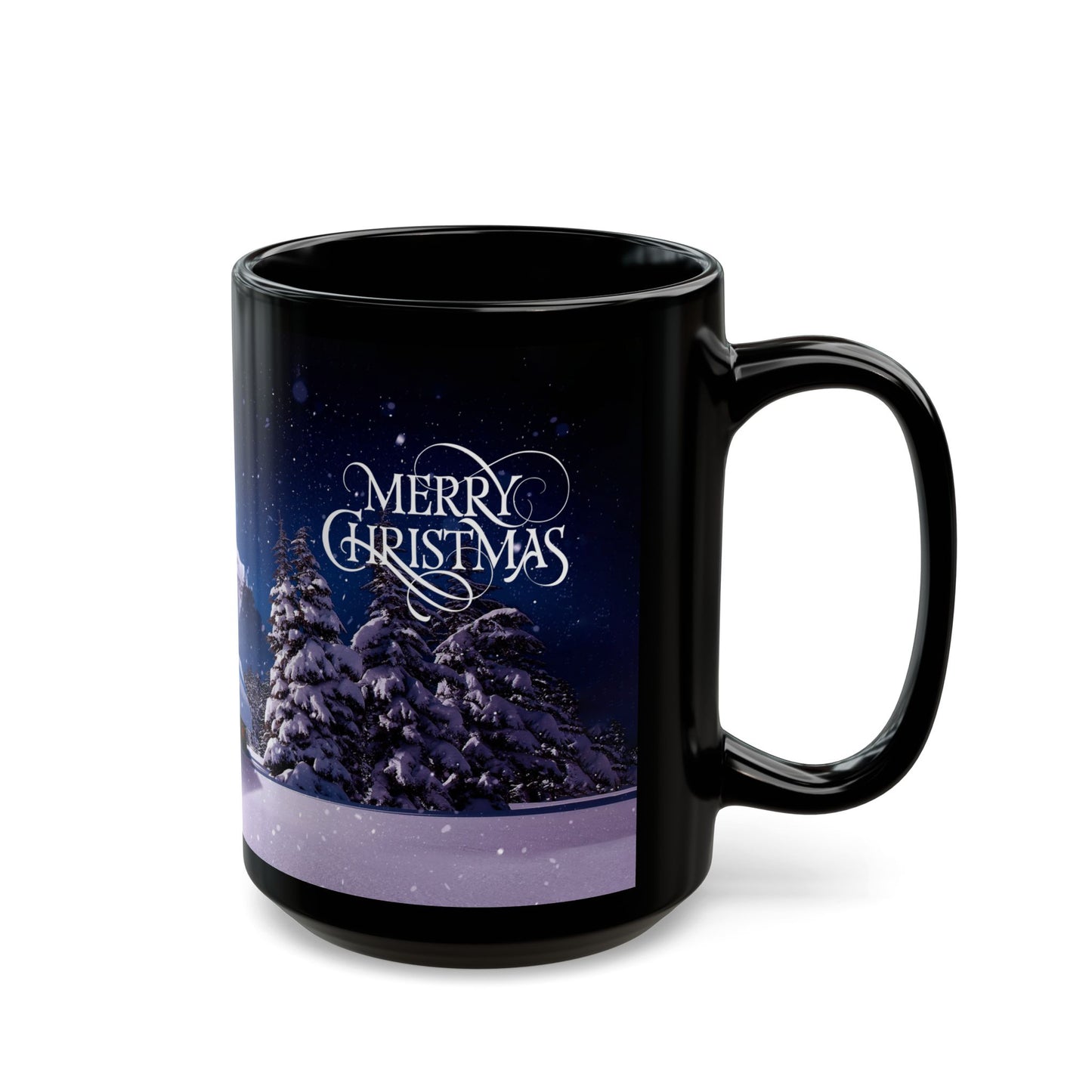 Christmas Eve Black Mug - 11oz, 15oz