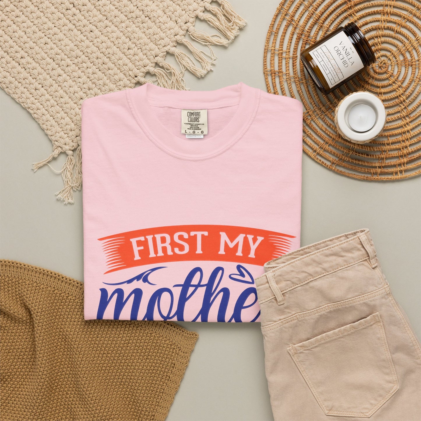 Mother's Day Unisex T-shirt - First My Mother Forever My Friend
