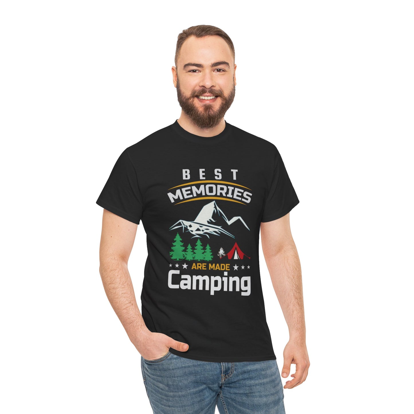 Camping Memories Unisex Heavy Cotton Tee