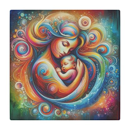 Warmth of Motherhood - Canvas Print