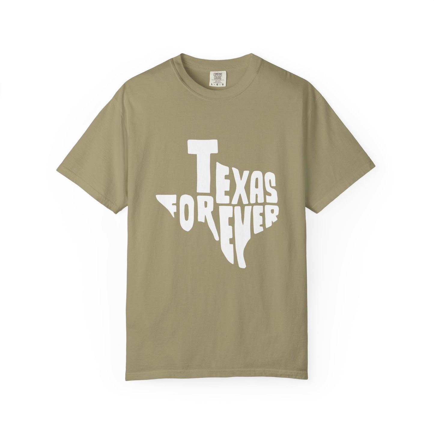 Texas Forever Garment-Dyed Unisex T-Shirt – Casual Comfort for Proud Texans