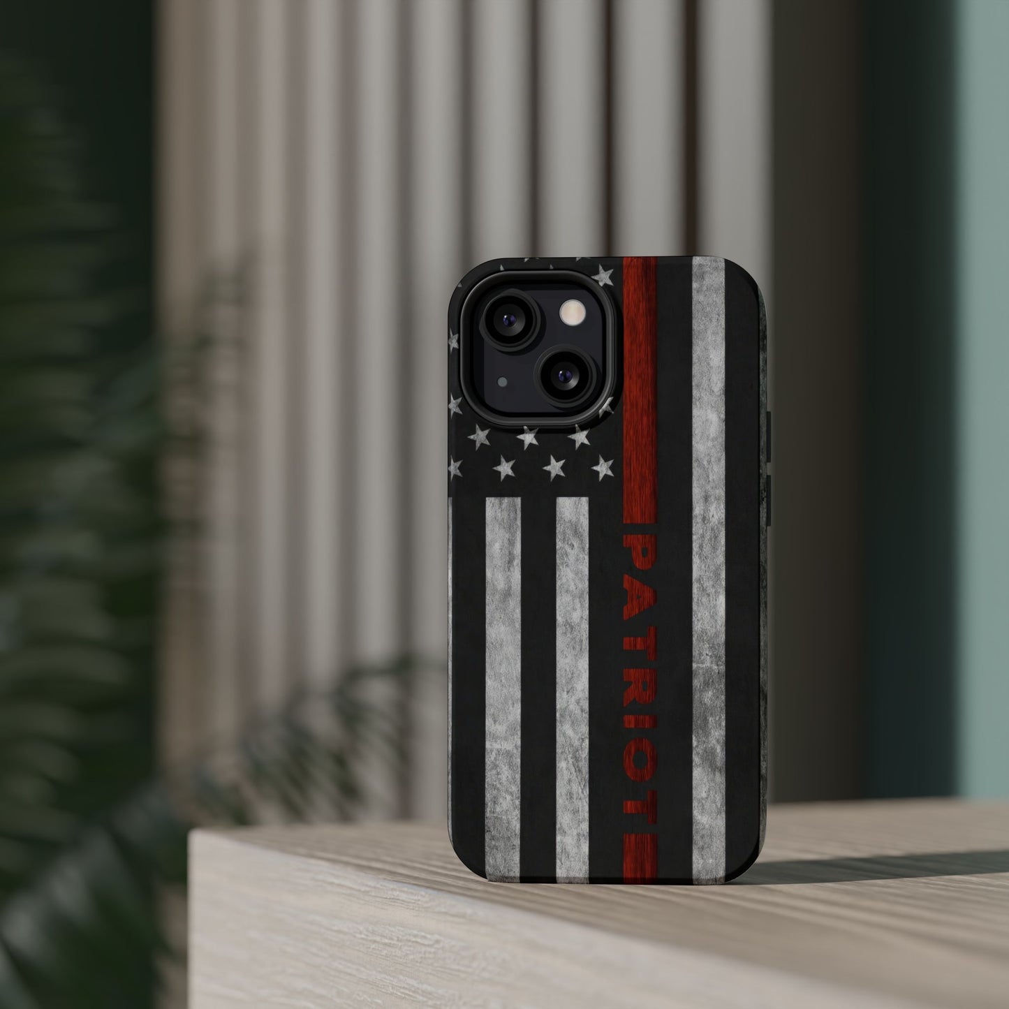 Red Line Magnetic Phone Cases, Firefighter Gift