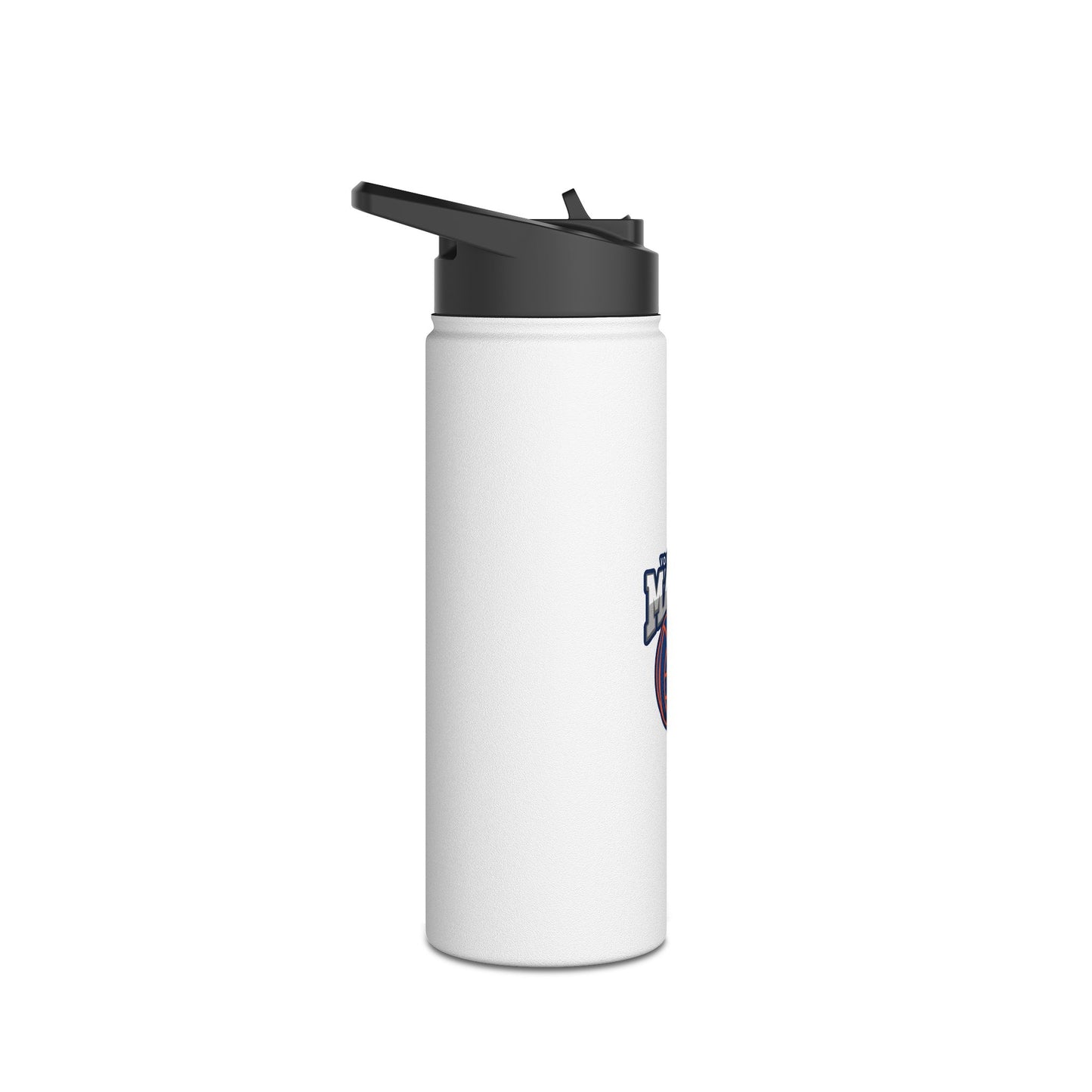 Volleyball Mama Stainless Steel Water Bottle, Standard Lid