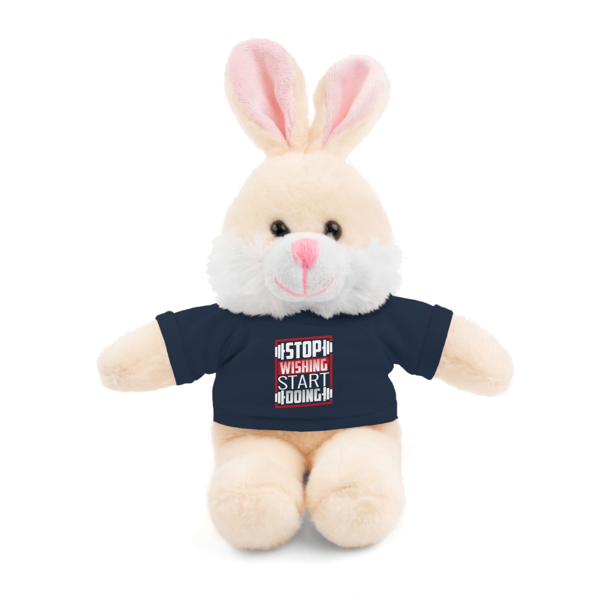 Stuffed Animal Toy with Tee Shirt, Motivational Plush Toy