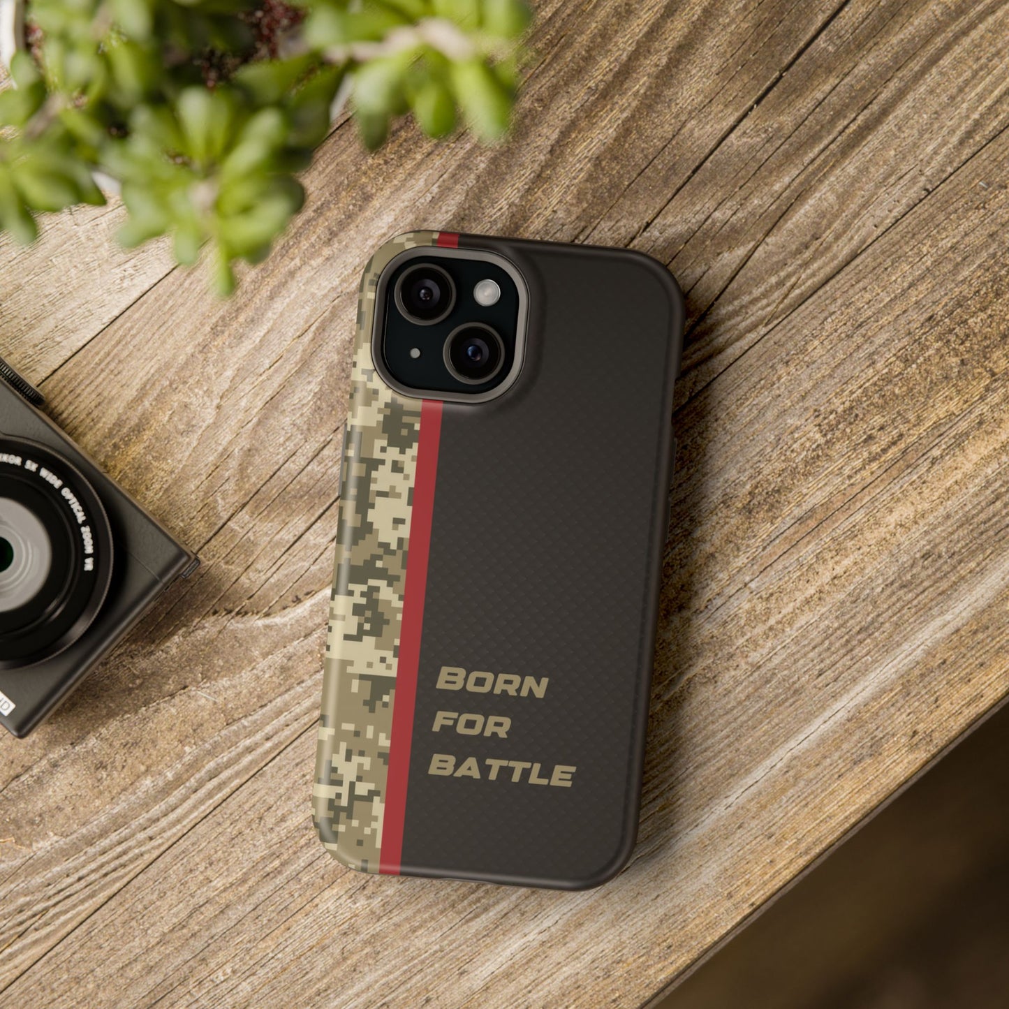 Born for Battle Magnetic Phone Case