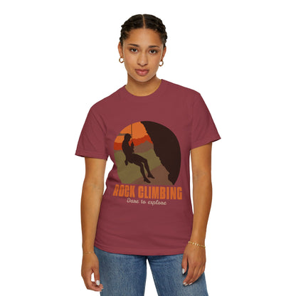 Rock Climbing Dare To Explore T-shirt