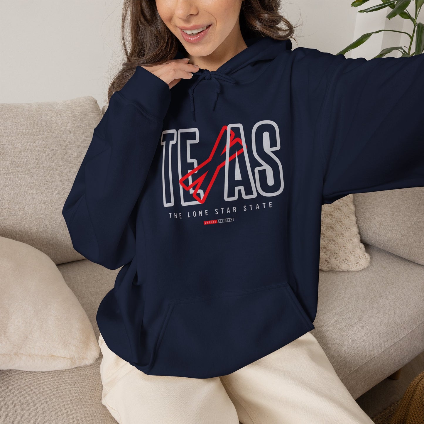 Texas Unisex Heavy Blend Hoodie - Comfortable & Stylish for Any Occasion