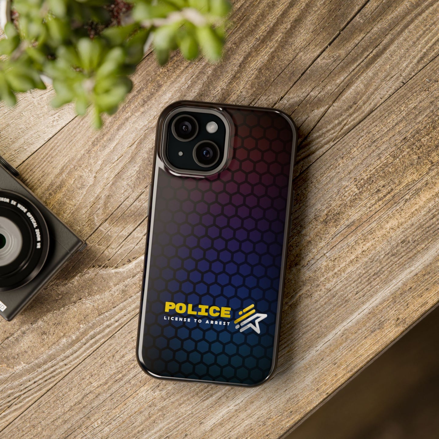 Police Magnetic iPhone Cases, License To Arrest