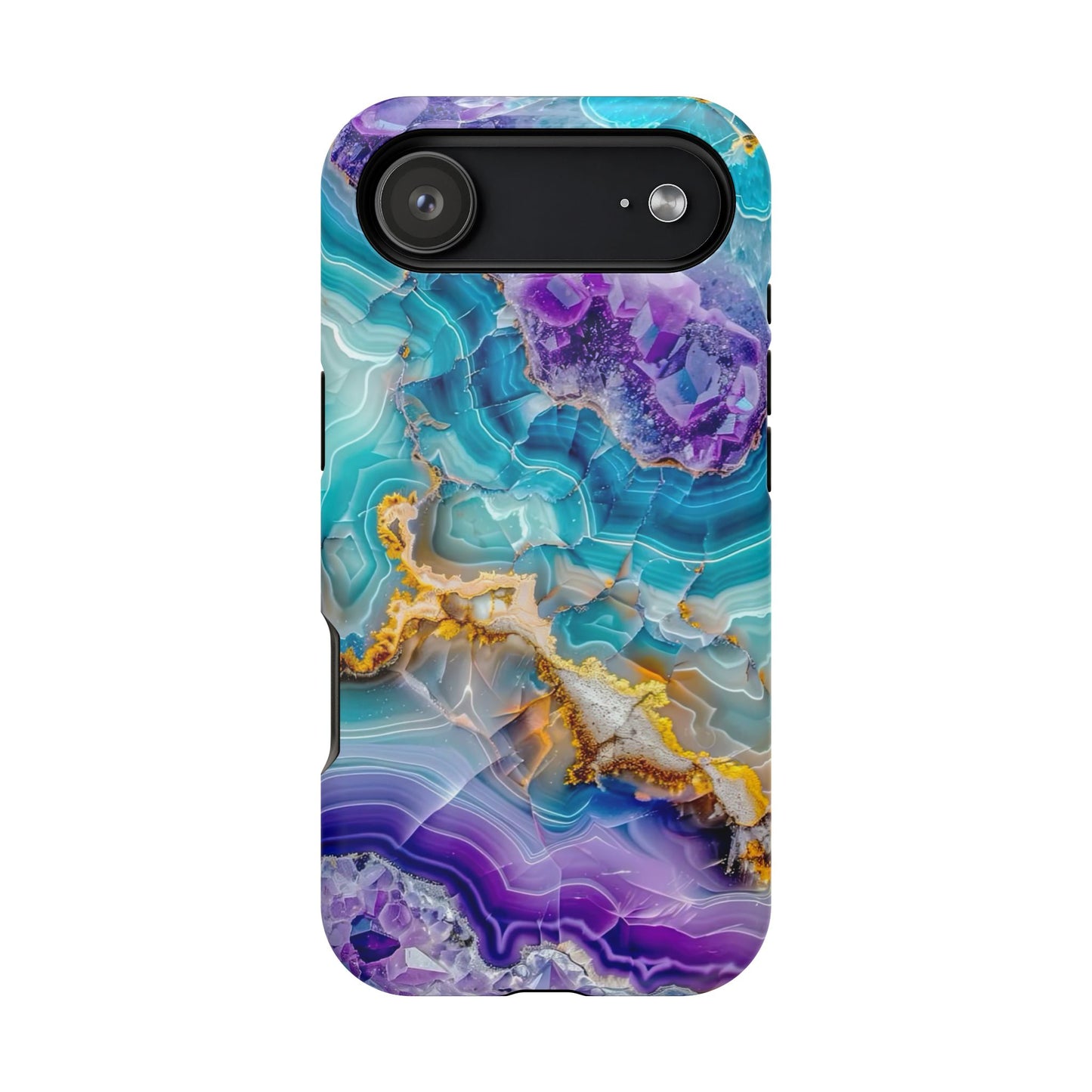 Blue Agate Magnetic Phone Case