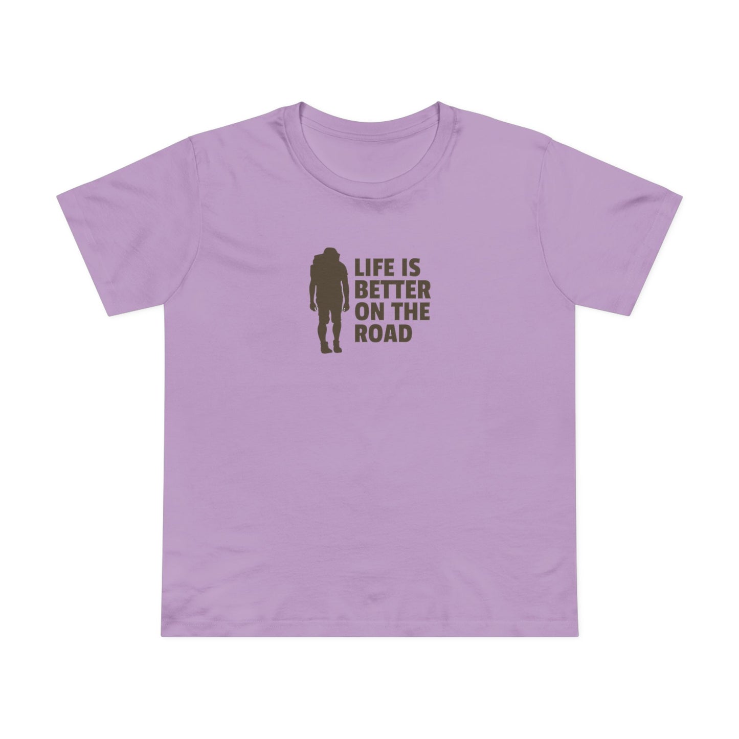 Life Is Better On The Road Women’s Maple Tee