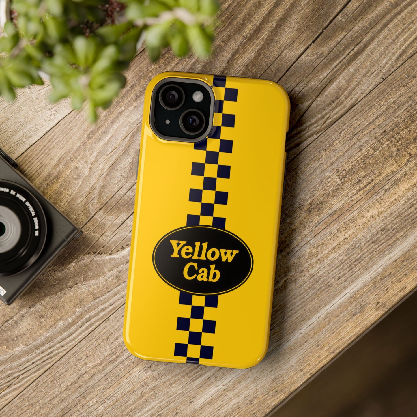 Yellow Cab Magnetic Phone Cases, Taxi Driver