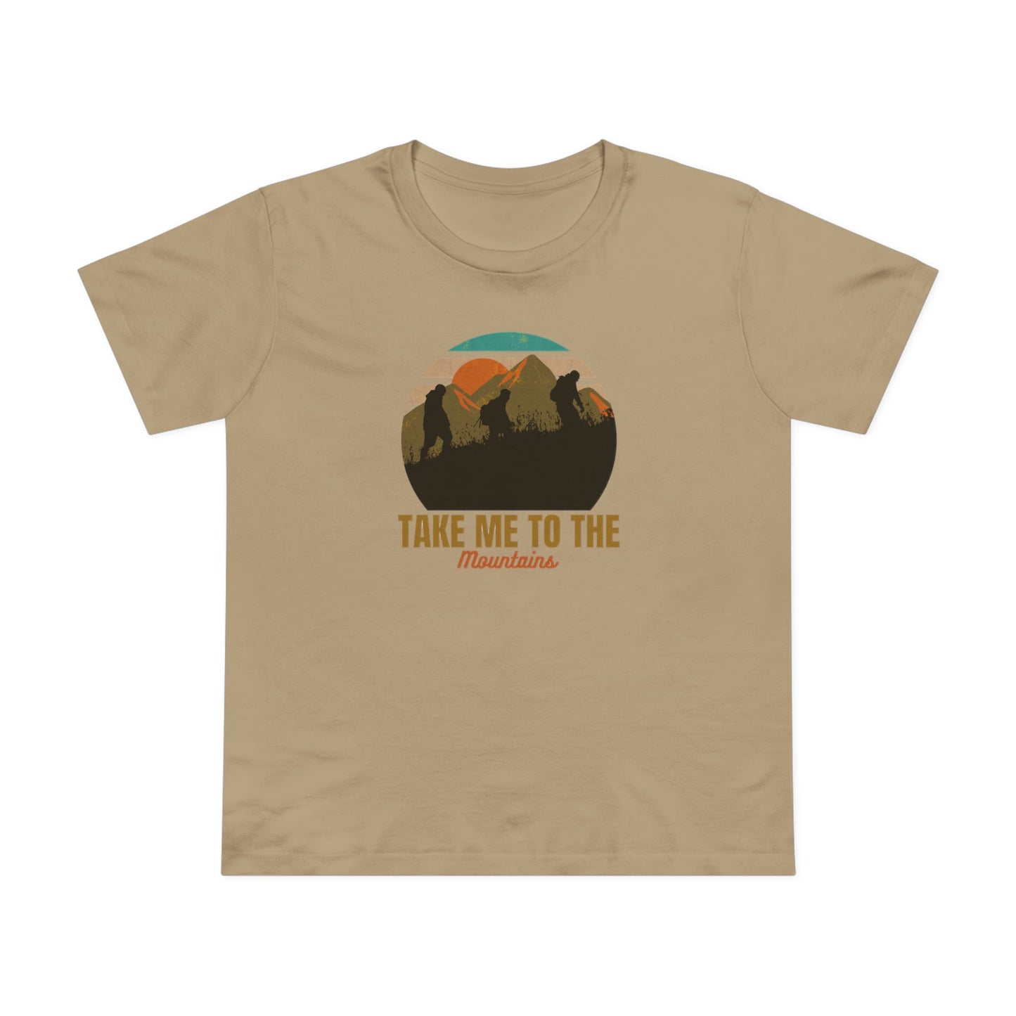 Take Me To The Montains Women’s Maple Tee