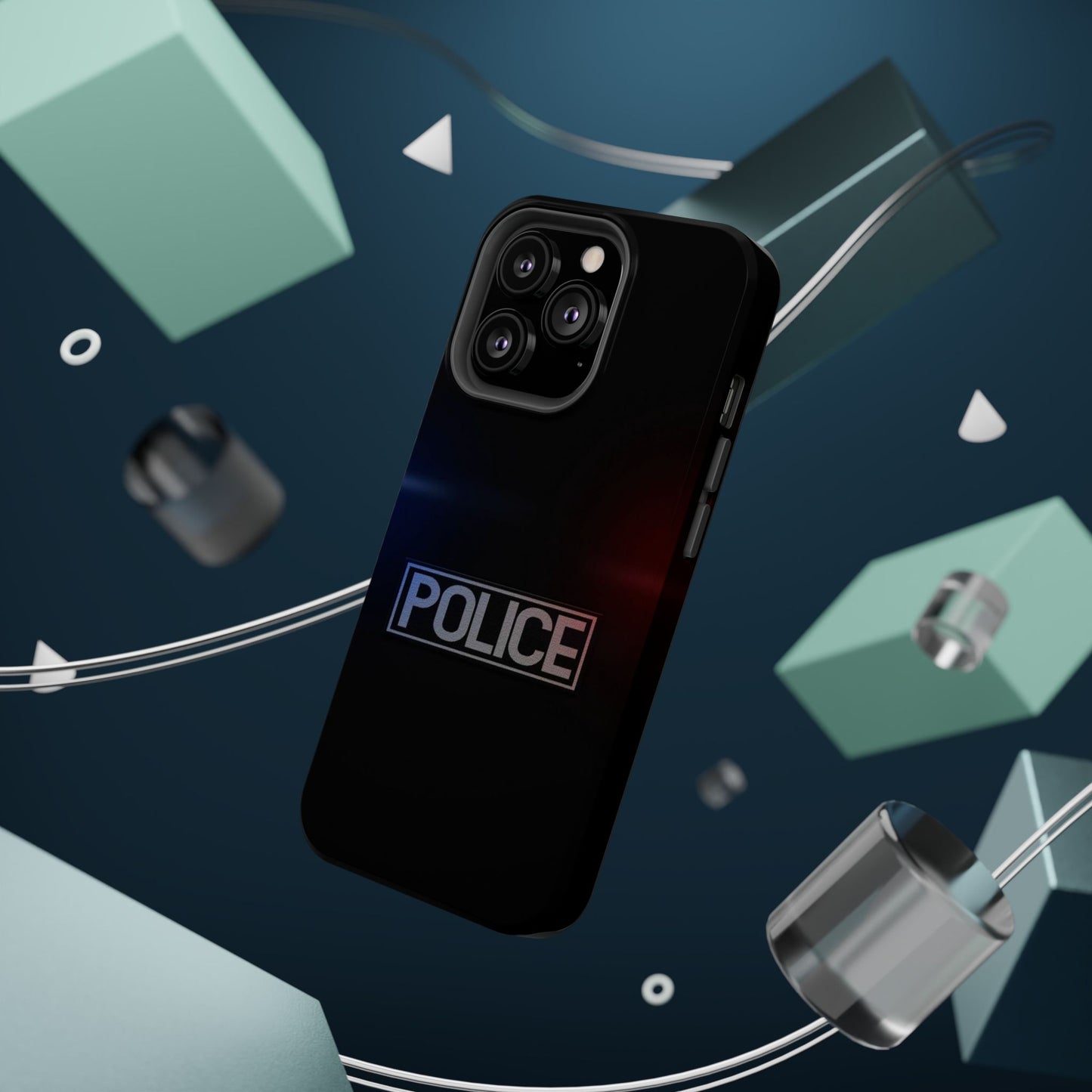 Police Magnetic Phone Case