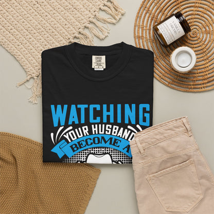 Funny Father's Day T-Shirt - Unisex Garment-Dyed