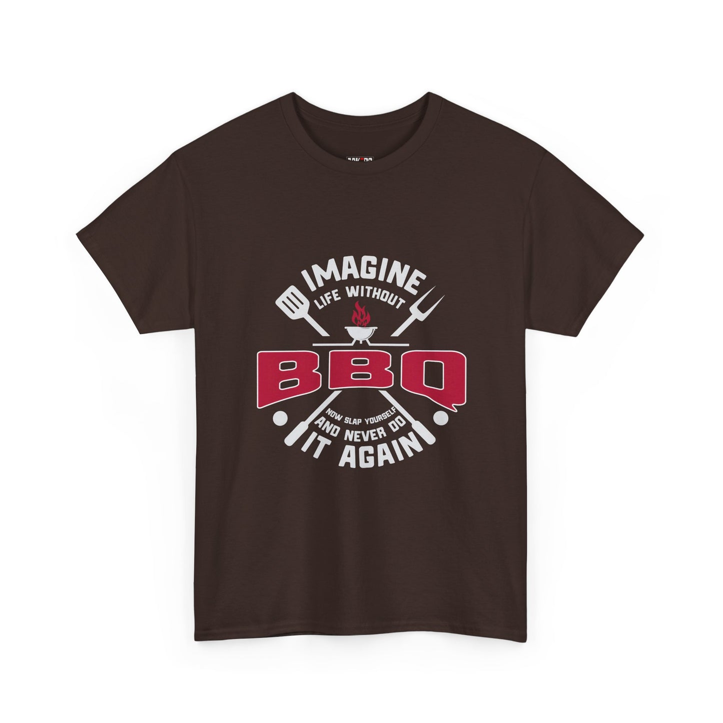 BBQ Lovers Unisex Heavy Cotton Tee - 'Imagine Life Without BBQ'