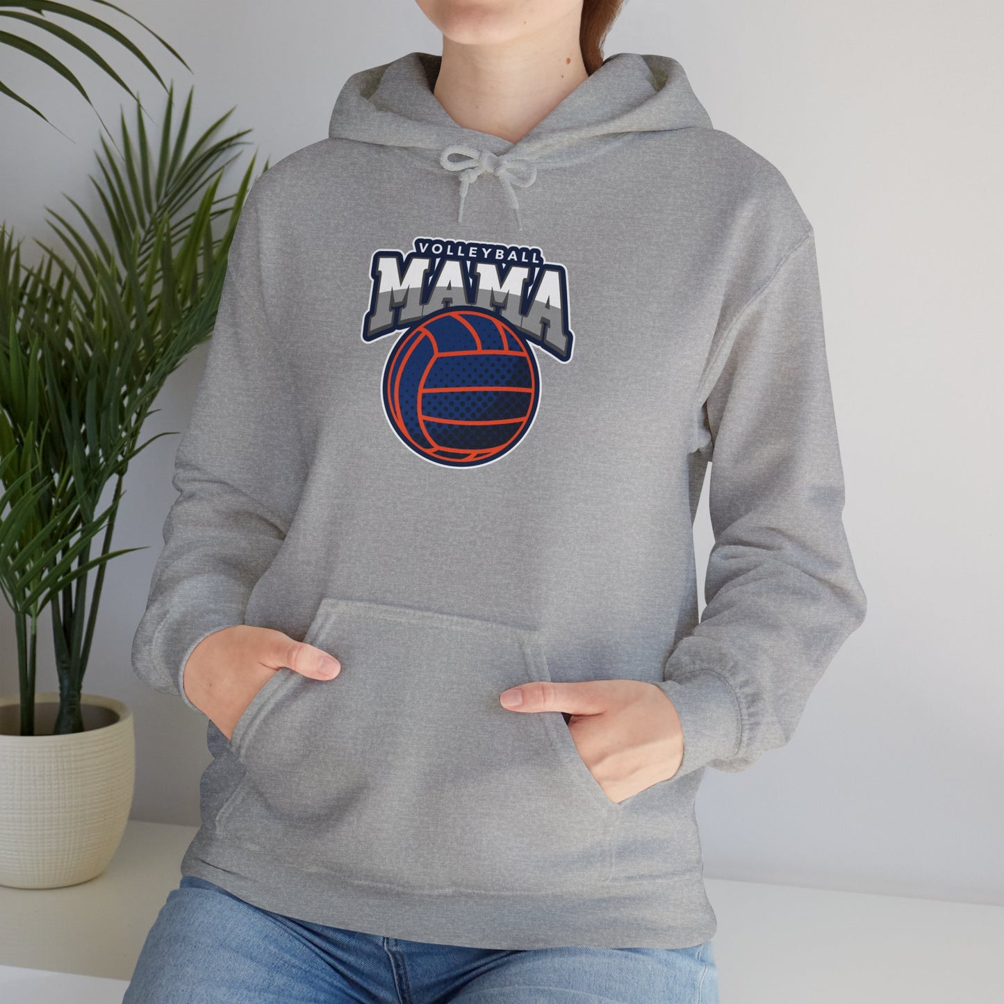 Volleyball Mama Unisex Heavy Blend™ Hooded Sweatshirt