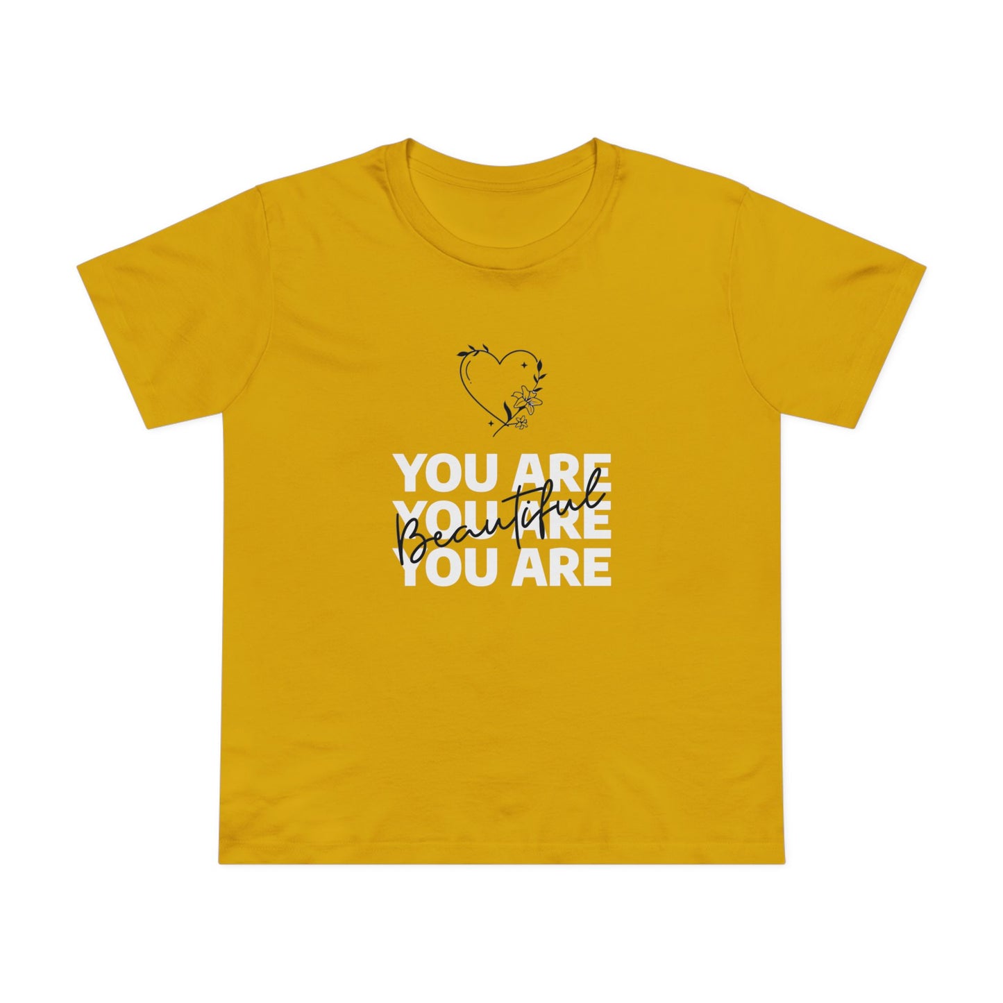 You Are Beautiful Women’s Maple Tee