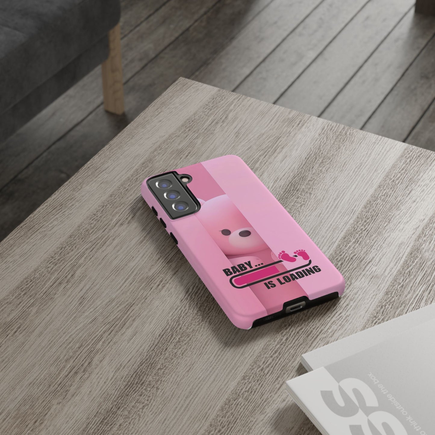 Cute Baby Loading Tough Case - Expecting Parents Accessory