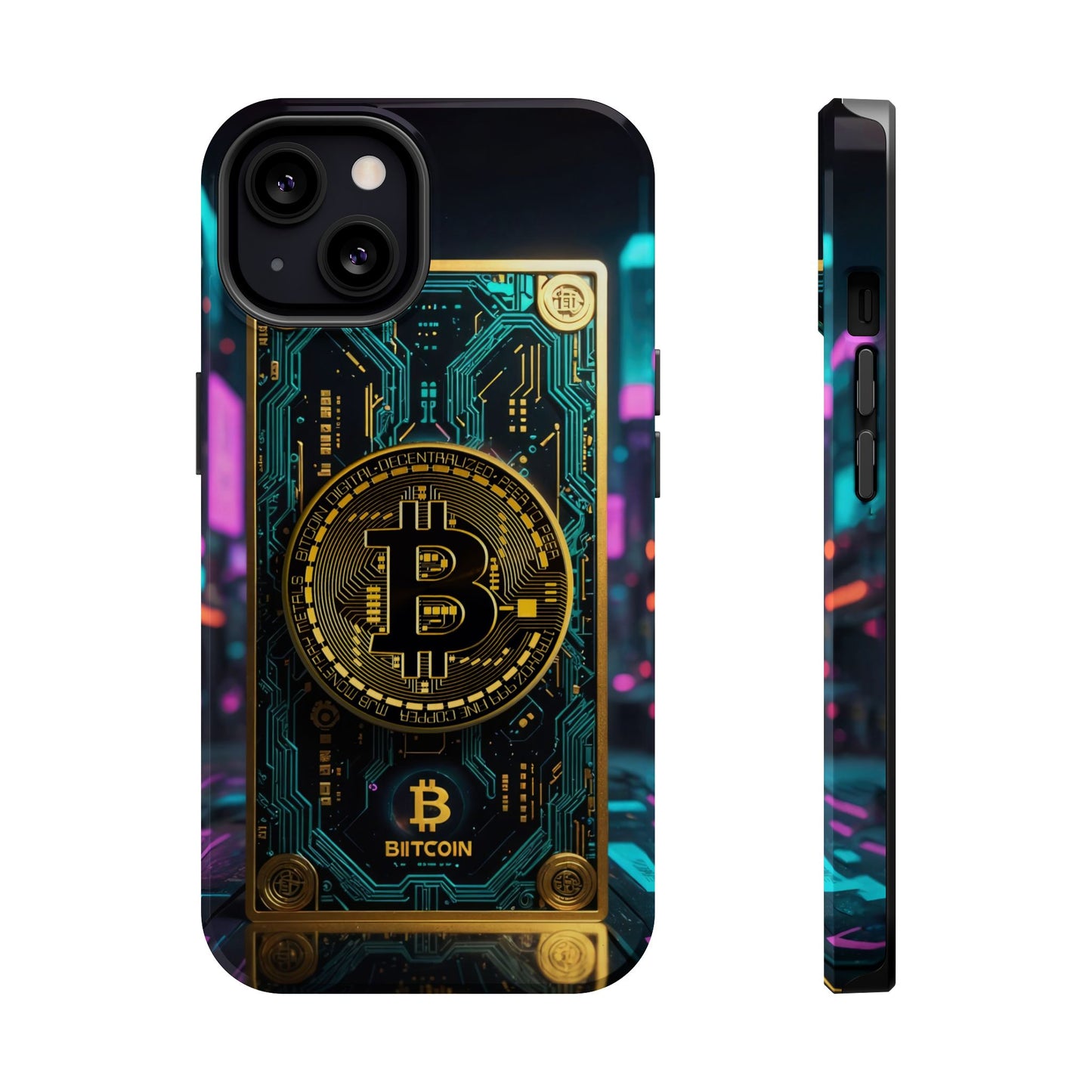 Bitcoin Magnetic Phone Case, Unique Phone Cover
