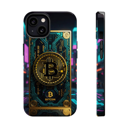 Bitcoin Magnetic Phone Case, Unique Phone Cover