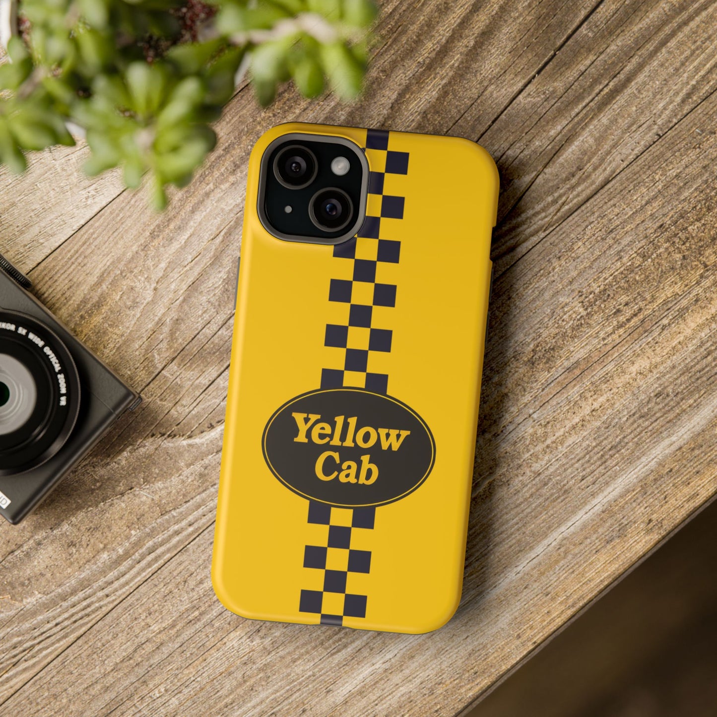 Yellow Cab Magnetic Phone Cases, Taxi Driver