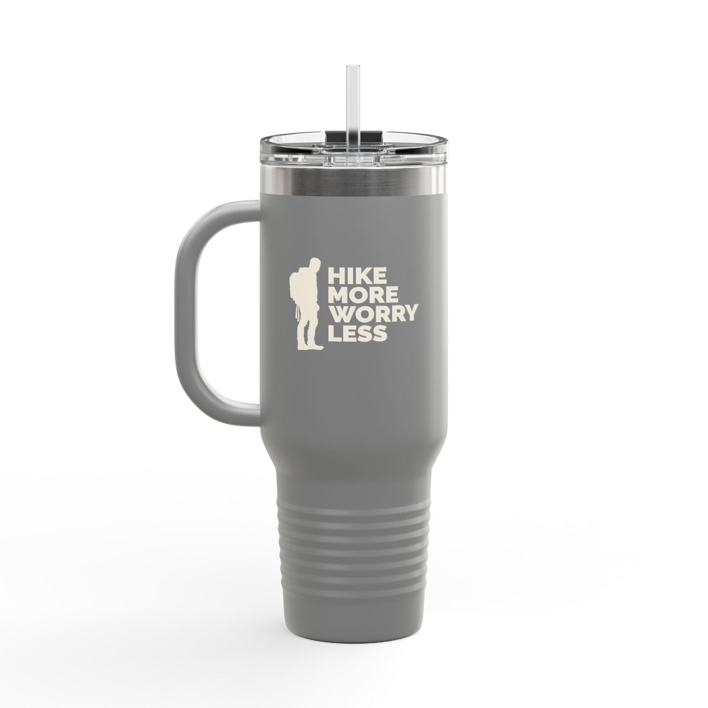Hike More Worry Less Travel Mug, 40oz