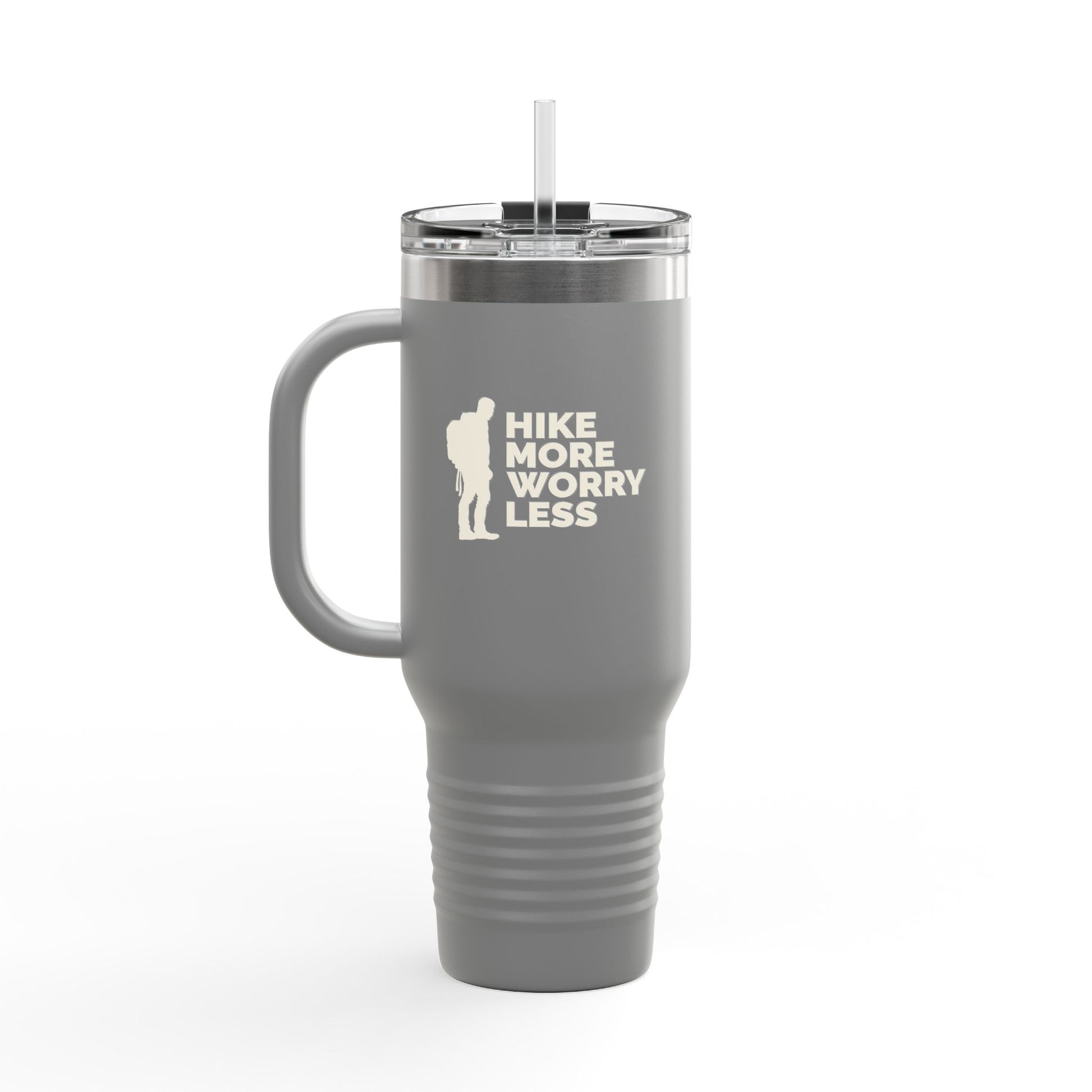 Hike More Worry Less Travel Mug, 40oz