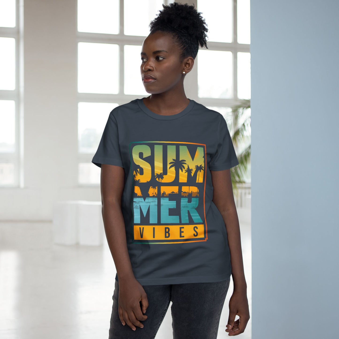 Women’s Summer Vibes Tee - Perfect for Beach Days and Warm Celebrations