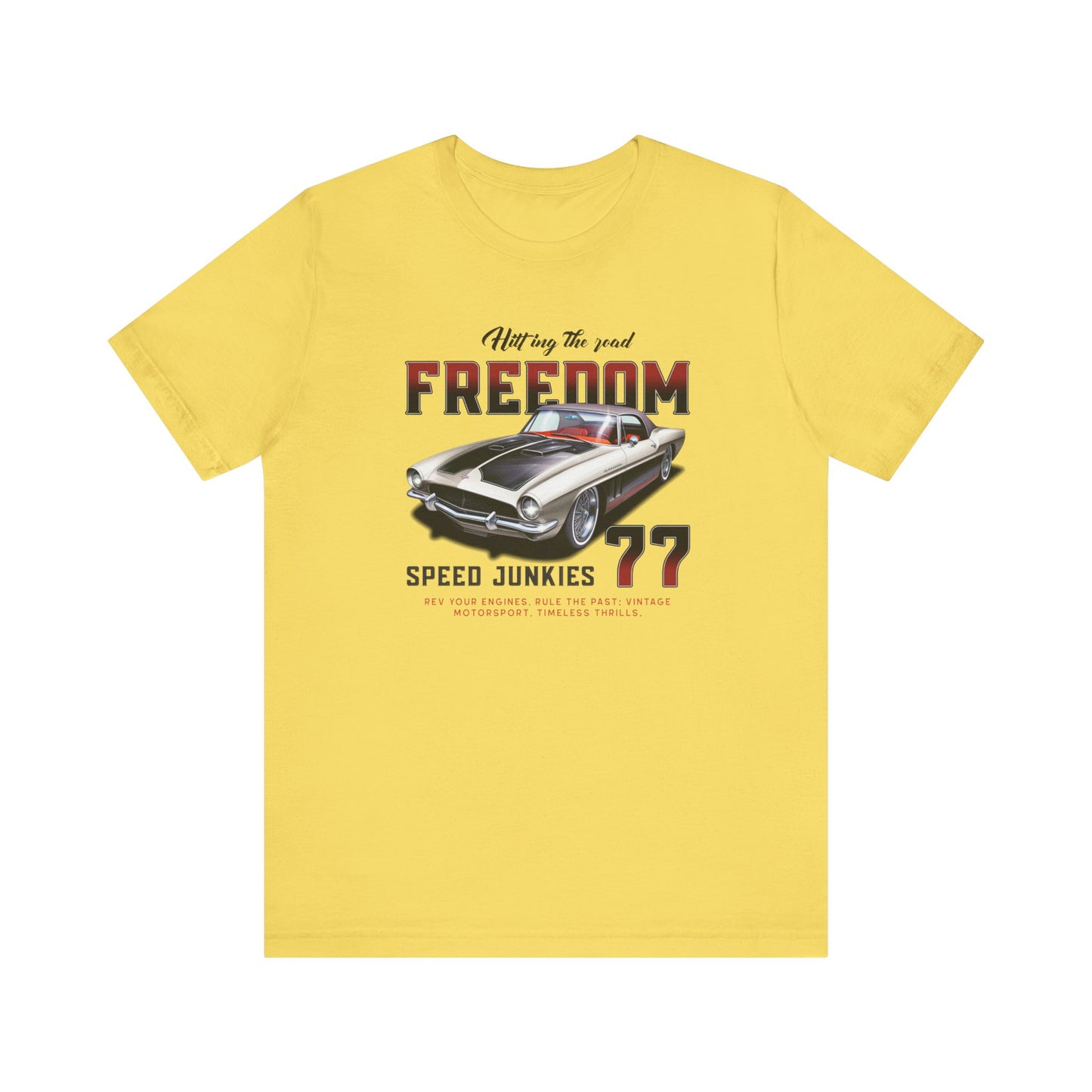 Hitting The Road Freedom Unisex Jersey Short Sleeve Tee