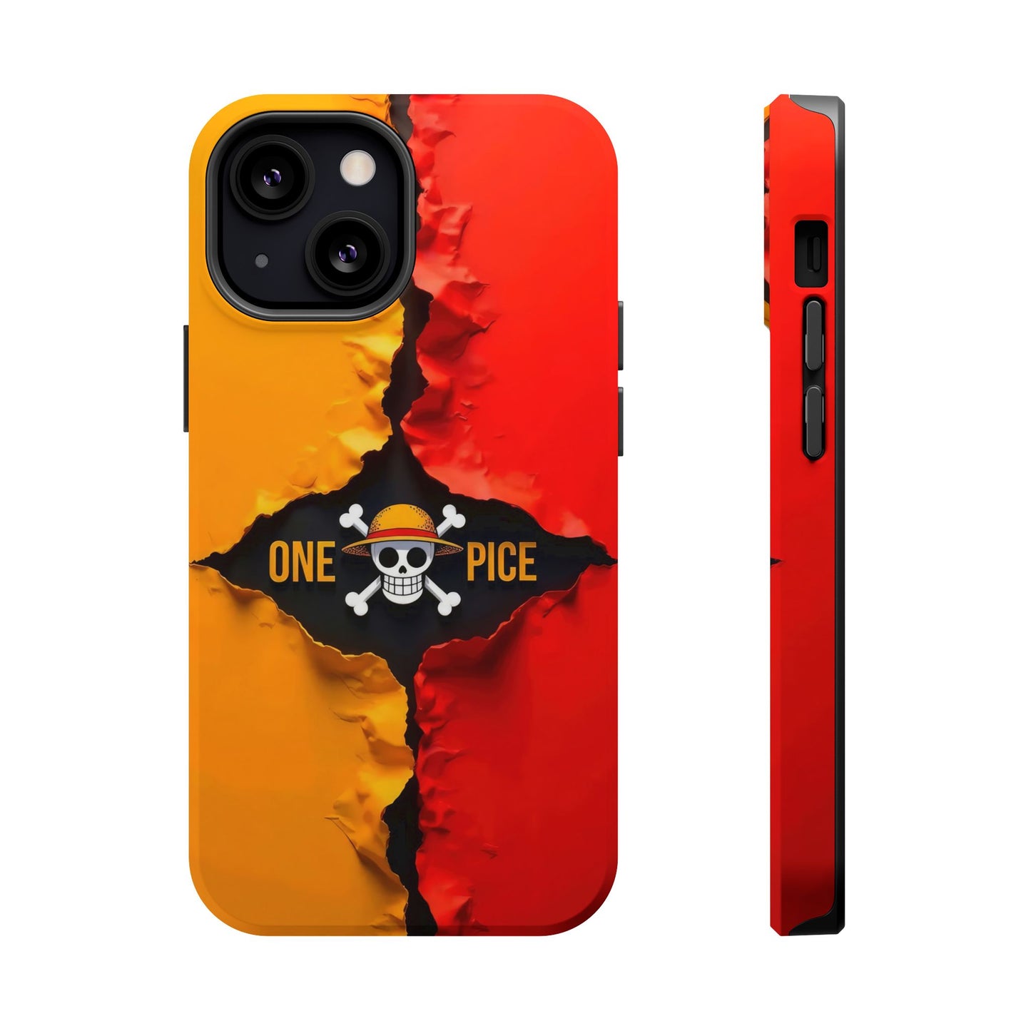 Bold One Piece Magnetic Tough Cases, Anime Phone Cover