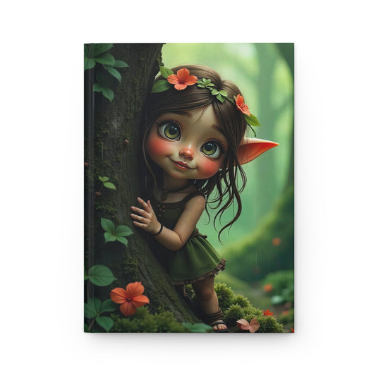 Whimsical Fairy Hardcover Journal | Nature Lover's Notebook
