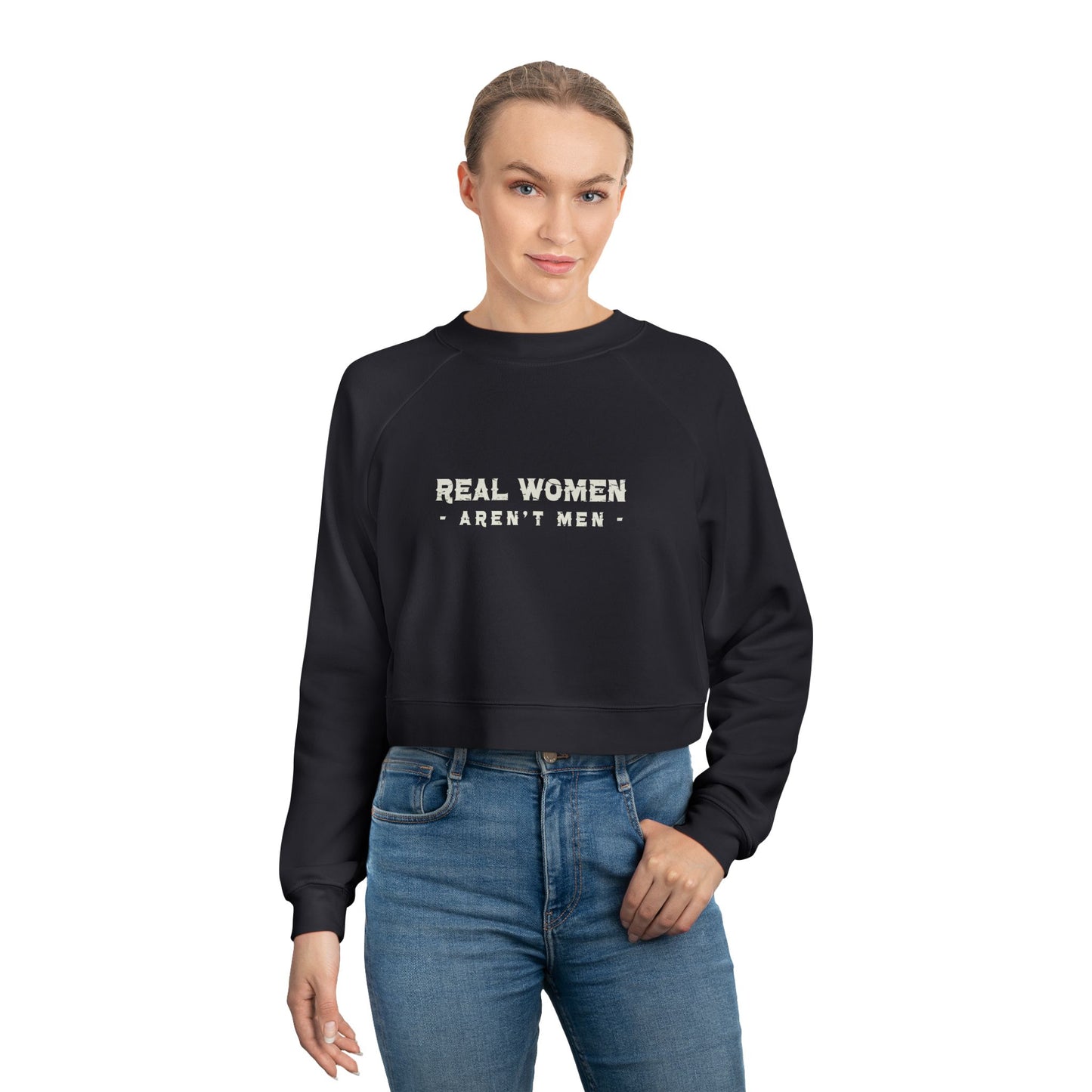 Real WomenWomen's Cropped Fleece Pullover