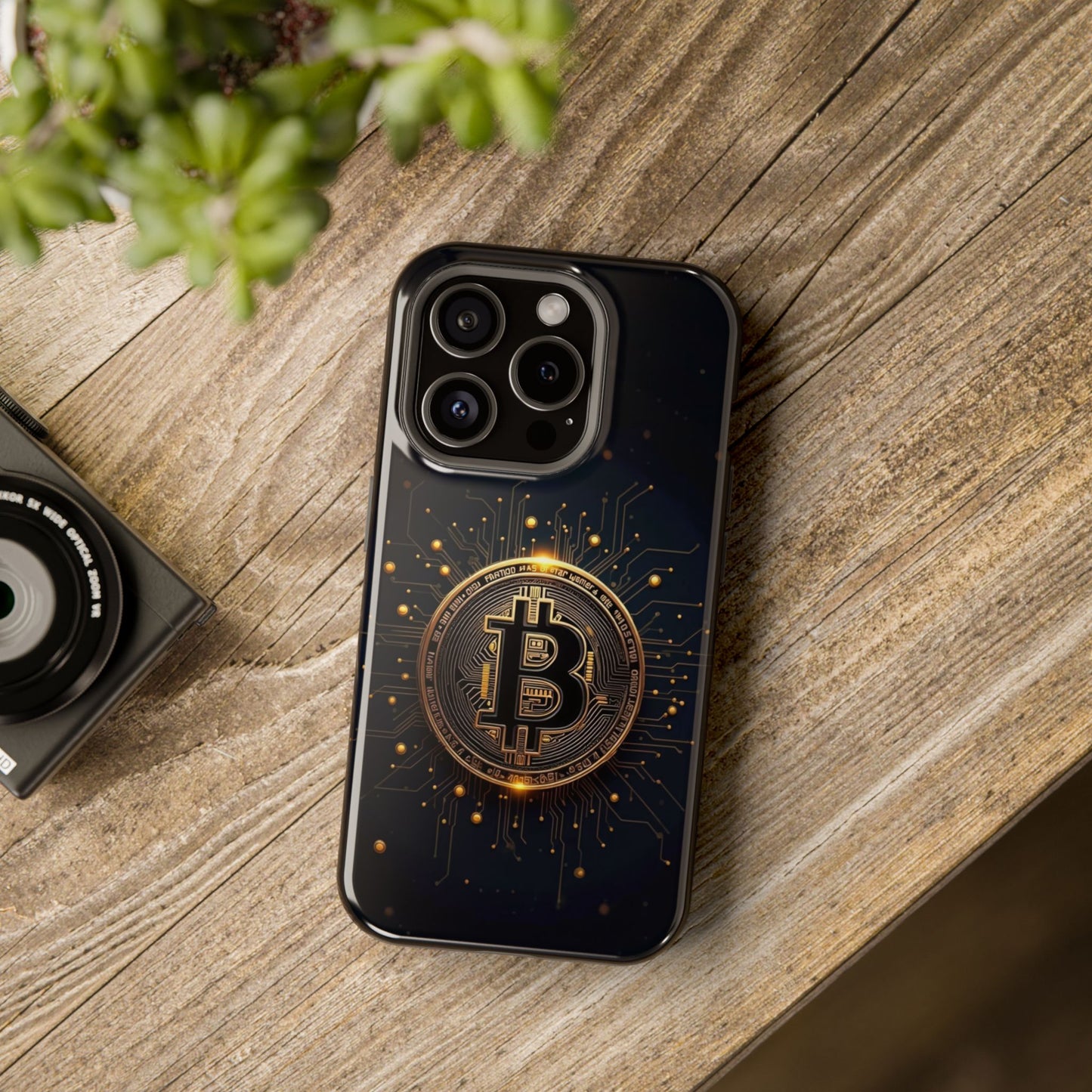 Bitcoin Magnetic Phone Case, Tough & Stylish Protection