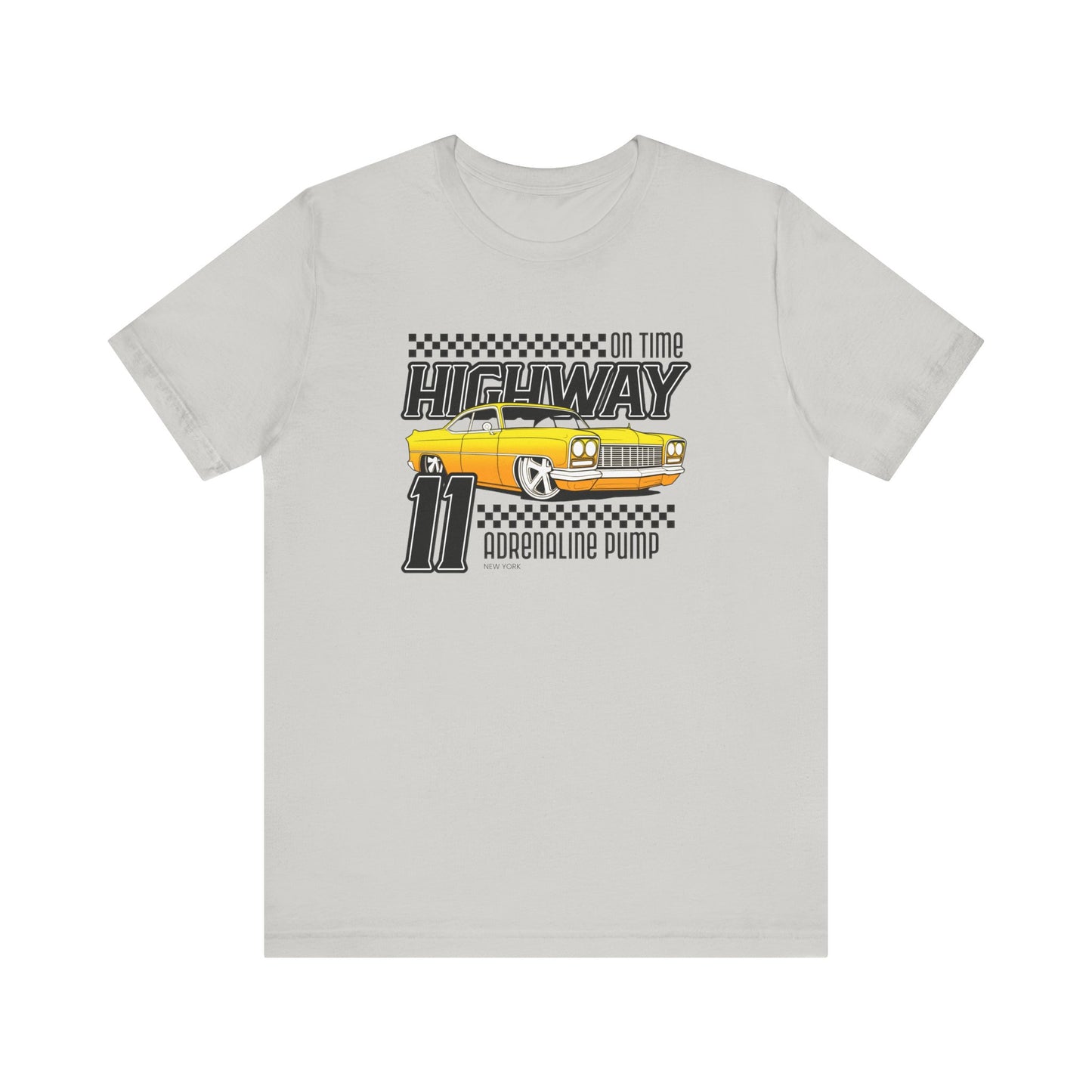 On Time Highway Adrenaline Pump Unisex Jersey Short Sleeve Tee