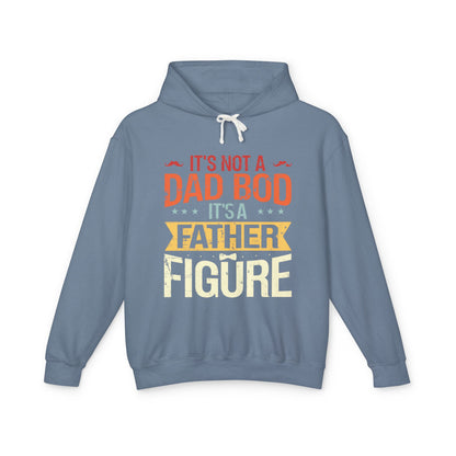 Father Figure Hoodie, Lightweight Sweatshirt for Dad