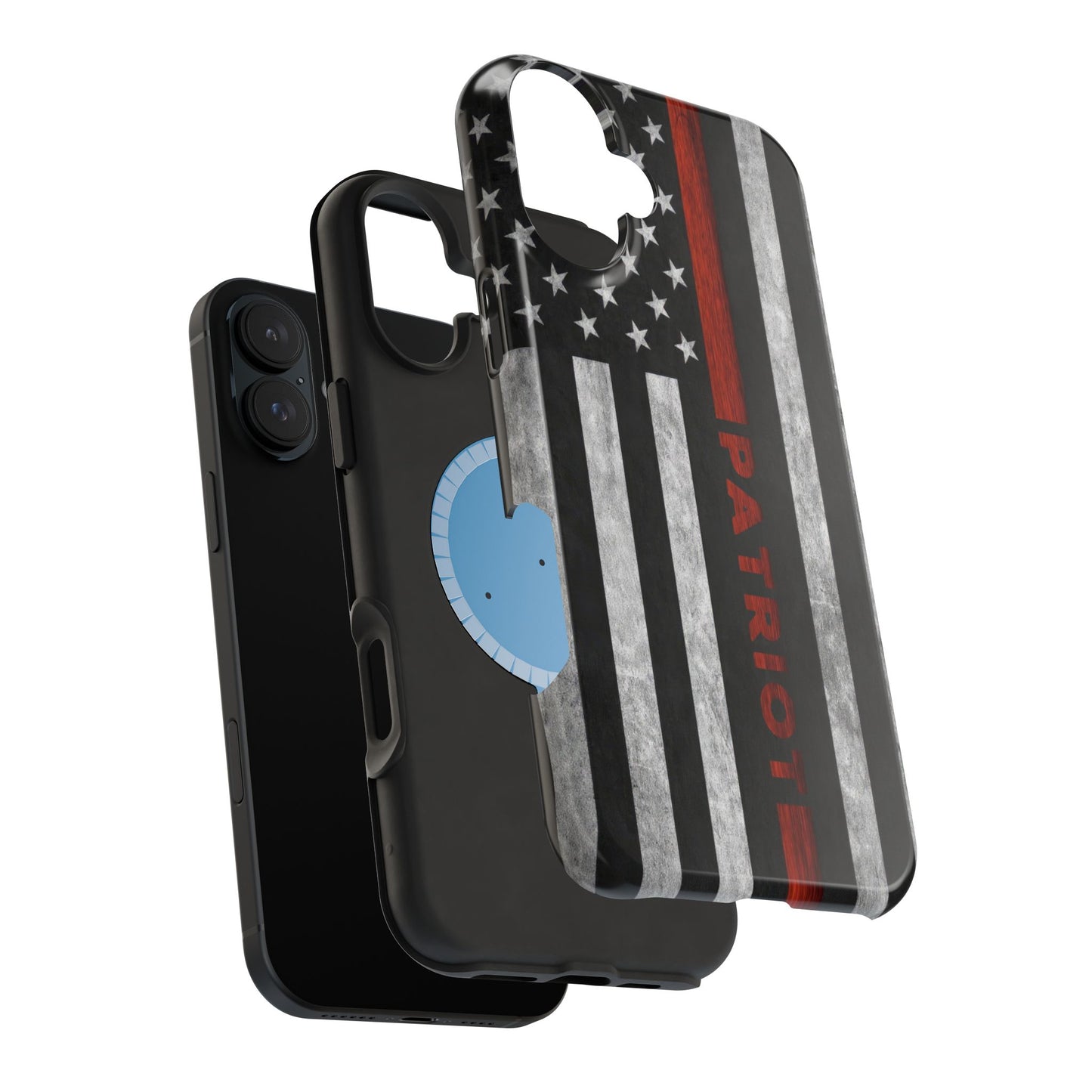 Red Line Magnetic Phone Cases, Firefighter Gift