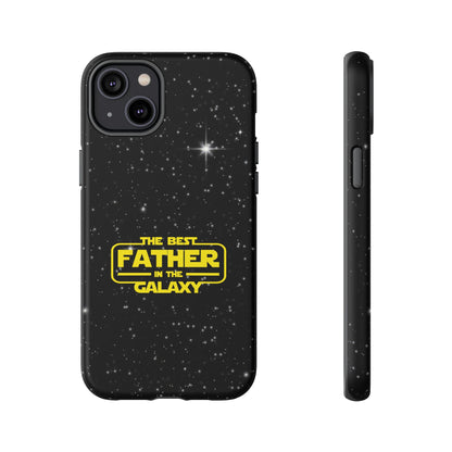 Galaxy-Themed iPhone Tough Case - Perfect Gift for the Best Father