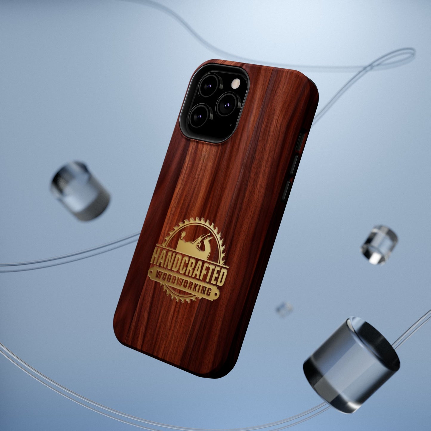 Woodworking Logo Magnetic iPhone Case
