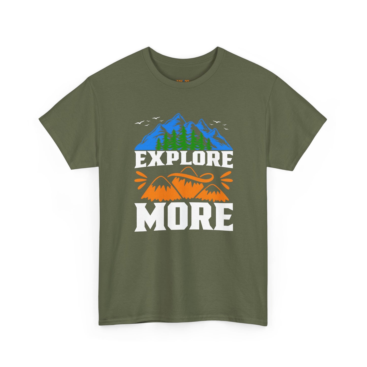 Explore More Adventure Tee - Unisex Heavy Cotton T-Shirt