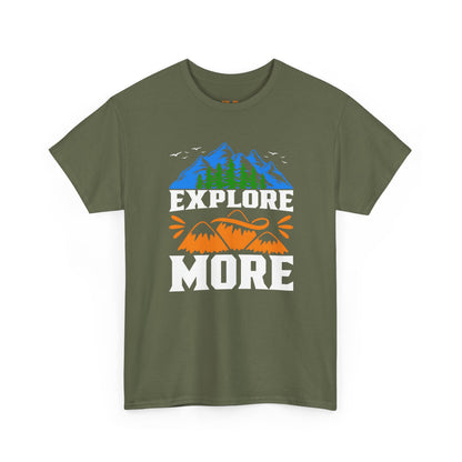 Explore More Adventure Tee - Unisex Heavy Cotton T-Shirt