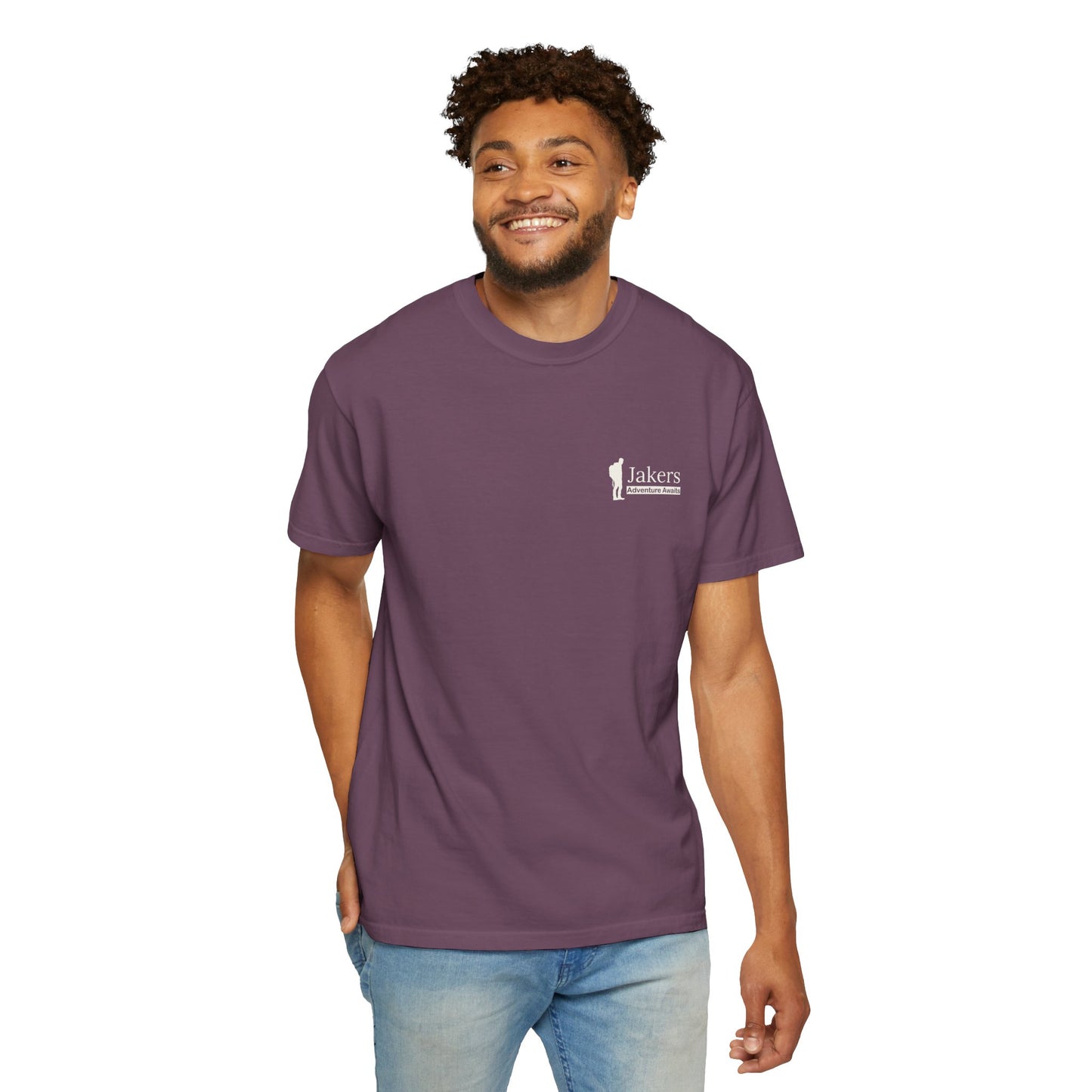 Jakers Adventure Awaits Unisex Garment-Dyed T-shirt