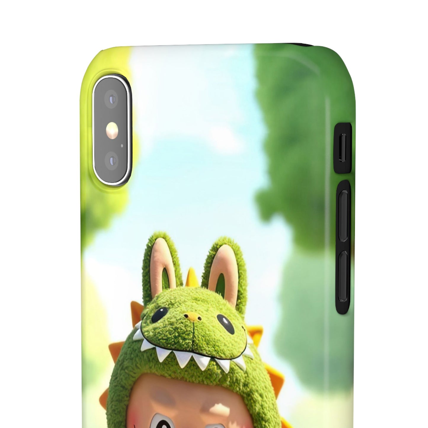 The Monsters Snap Case for iPhone Models – Playful Dinosaur Design