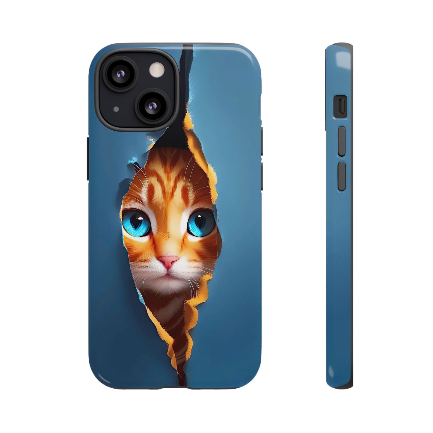 Curious Kitten Tough  Case for iPhone